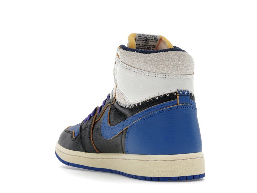 Tênis Jordan 1 Retro High OG SP Fragment x Union LA Sport Royal