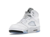 Tênis Jordan 5 Retro White Metallic (2026) Metalizado