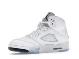 Tênis Jordan 5 Retro White Metallic (2026) Metalizado