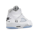 Tênis Jordan 5 Retro White Metallic (2026) Metalizado