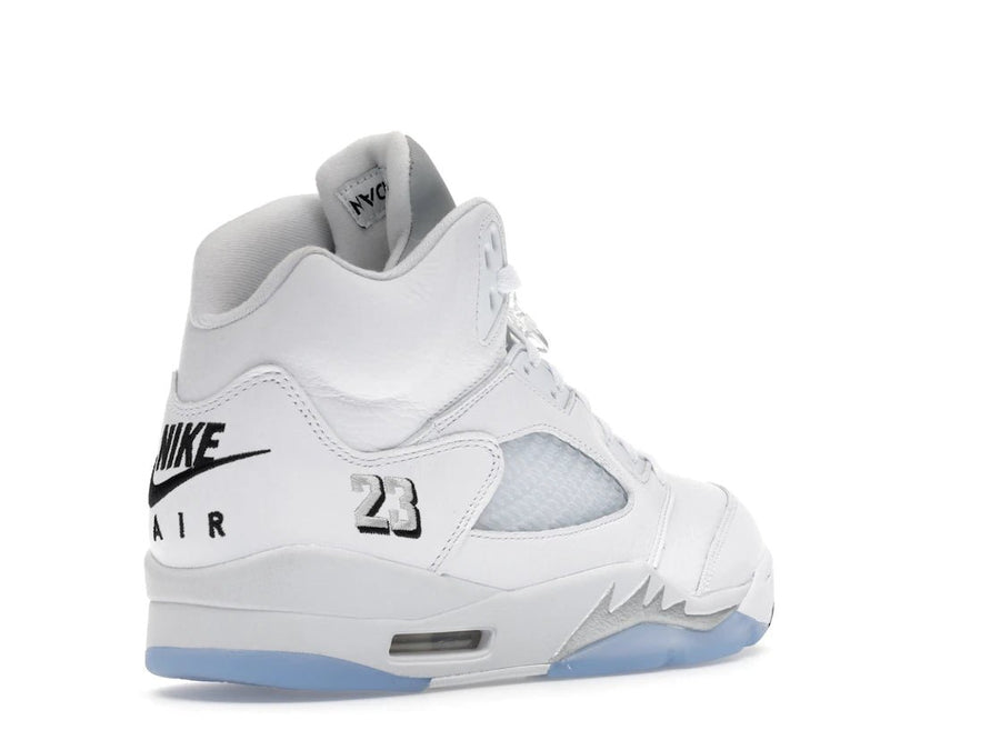 Tênis Jordan 5 Retro White Metallic (2026) Metalizado