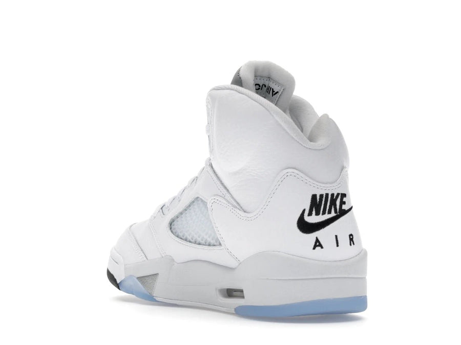Tênis Jordan 5 Retro White Metallic (2026) Metalizado