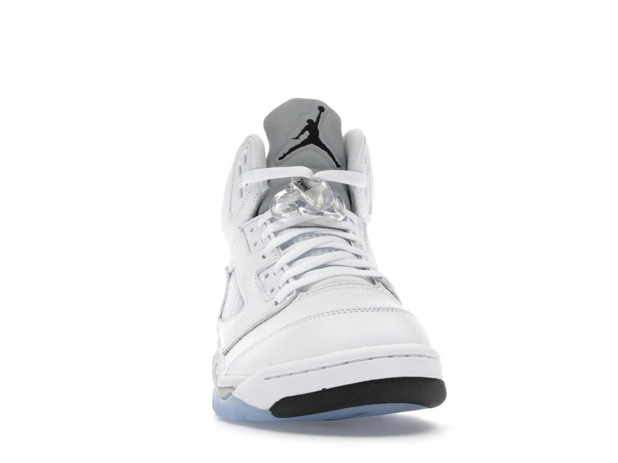 Tênis Jordan 5 Retro White Metallic (2026) Metalizado