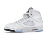 Tênis Jordan 5 Retro White Metallic (2026) Metalizado