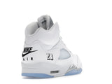 Tênis Jordan 5 Retro White Metallic (2026) Metalizado
