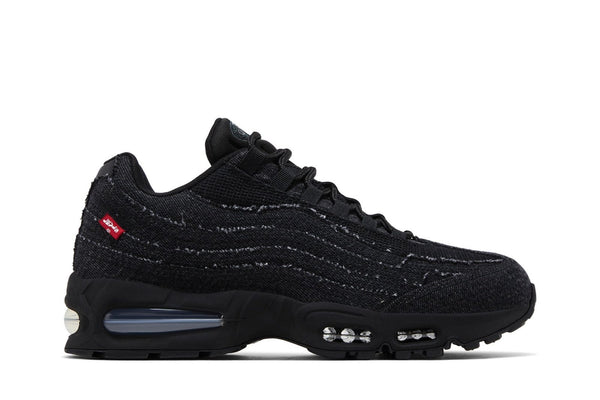 Nike Levi's x Nike Air Max 95 OG Black Anthracite Denim tênis em preto original na LK Sneakers