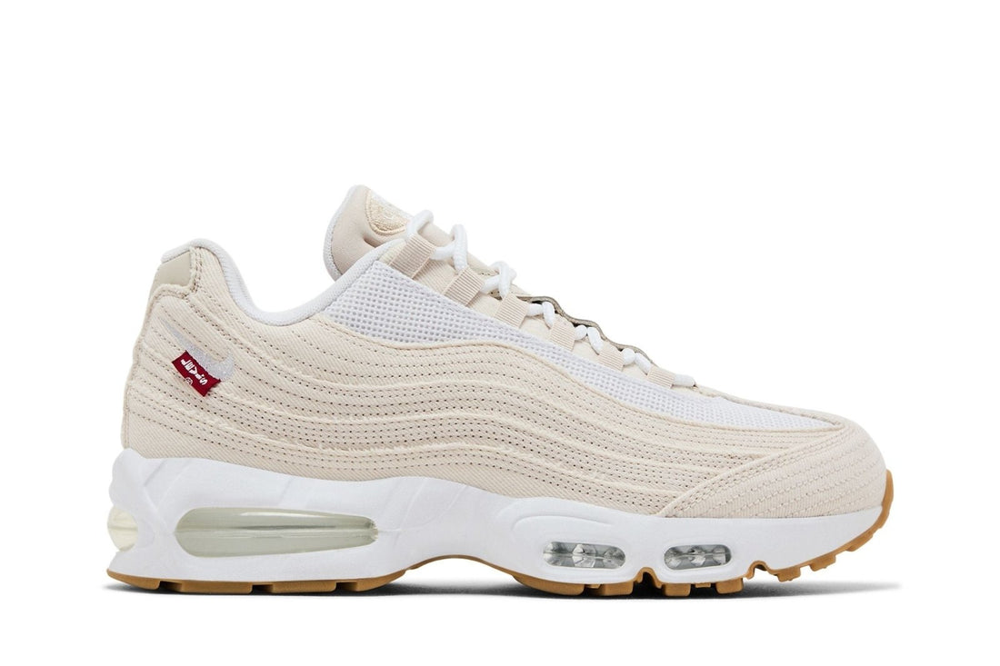 Tênis Levi's x Nike Air Max 95 OG Light Orewood Brown Denim Branco - Nike - HM4743 100