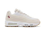 Nike Levi's x Nike Air Max 95 OG Light Orewood Brown Denim tênis em branco original na LK Sneakers