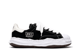 Maison Mihara Maison Mihara Yasuhiro Blakey OG Sole Canvas Low Black White tênis em preto original na LK Sneakers