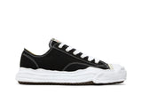 Maison Mihara Maison Mihara Yasuhiro Hank OG Sole Canvas Low tênis em preto original na LK Sneakers