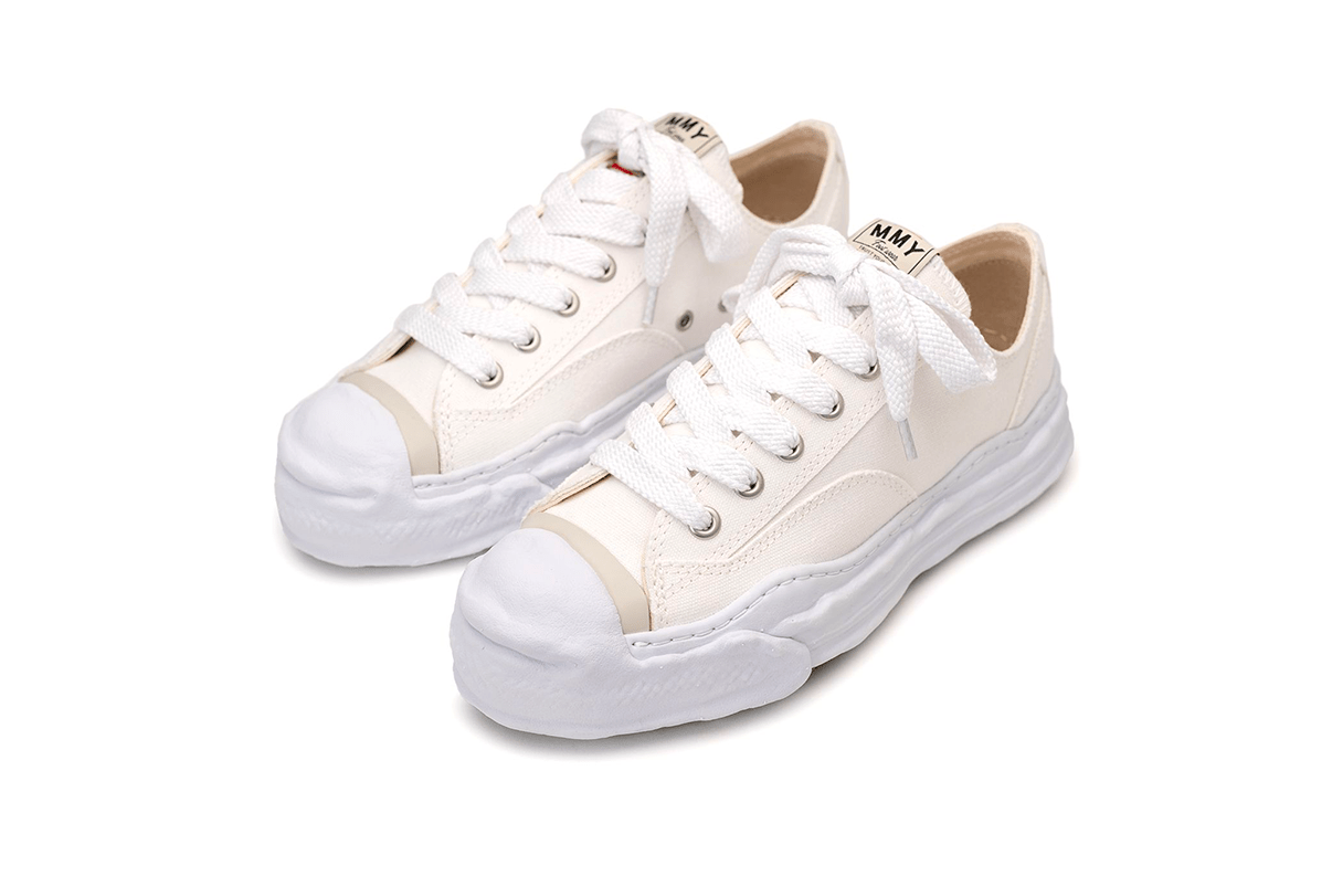 Tênis Maison Mihara Yasuhiro "Hank" OG Sole Canvas Low - top White Branco - Maison Mihara - A05FW7021 - 1