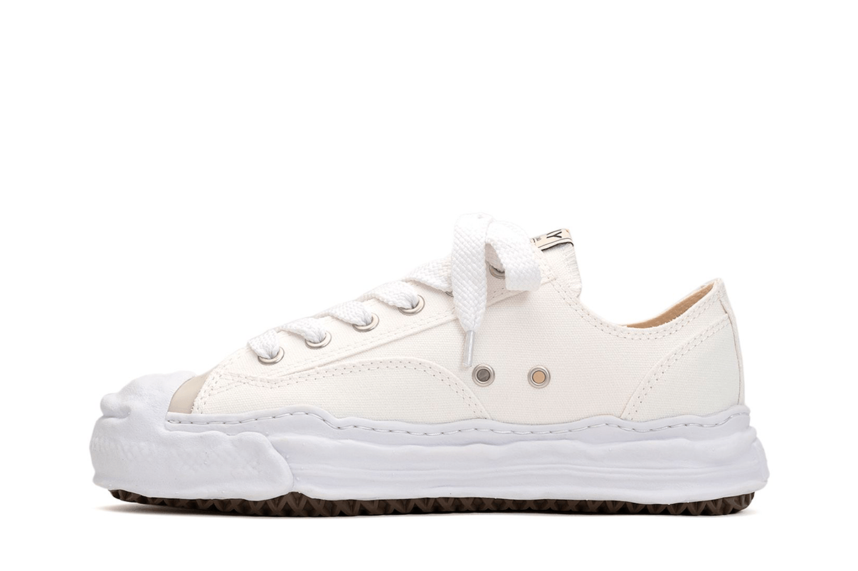 Tênis Maison Mihara Yasuhiro "Hank" OG Sole Canvas Low - top White Branco - Maison Mihara - A05FW7021 - 1
