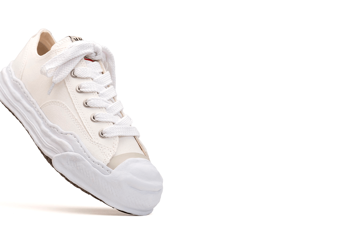 Tênis Maison Mihara Yasuhiro "Hank" OG Sole Canvas Low - top White Branco - Maison Mihara - A05FW7021 - 1