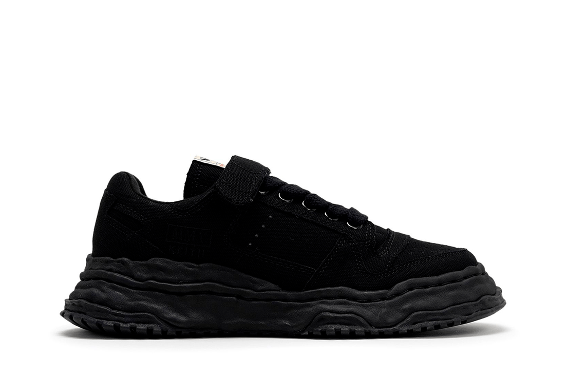 Tênis Maison Mihara Yasuhiro "Keith" OG Sole Canvas Low - top Black Preto - Maison Mihara - A15FW740 - 1