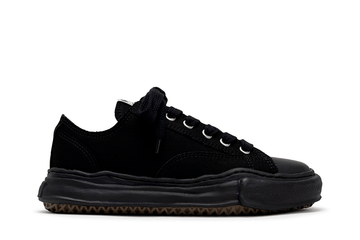 Tênis Maison Mihara Yasuhiro "Peterson" OG Sole Canvas Low - top Black Preto - Maison Mihara - A01FW703 - 1