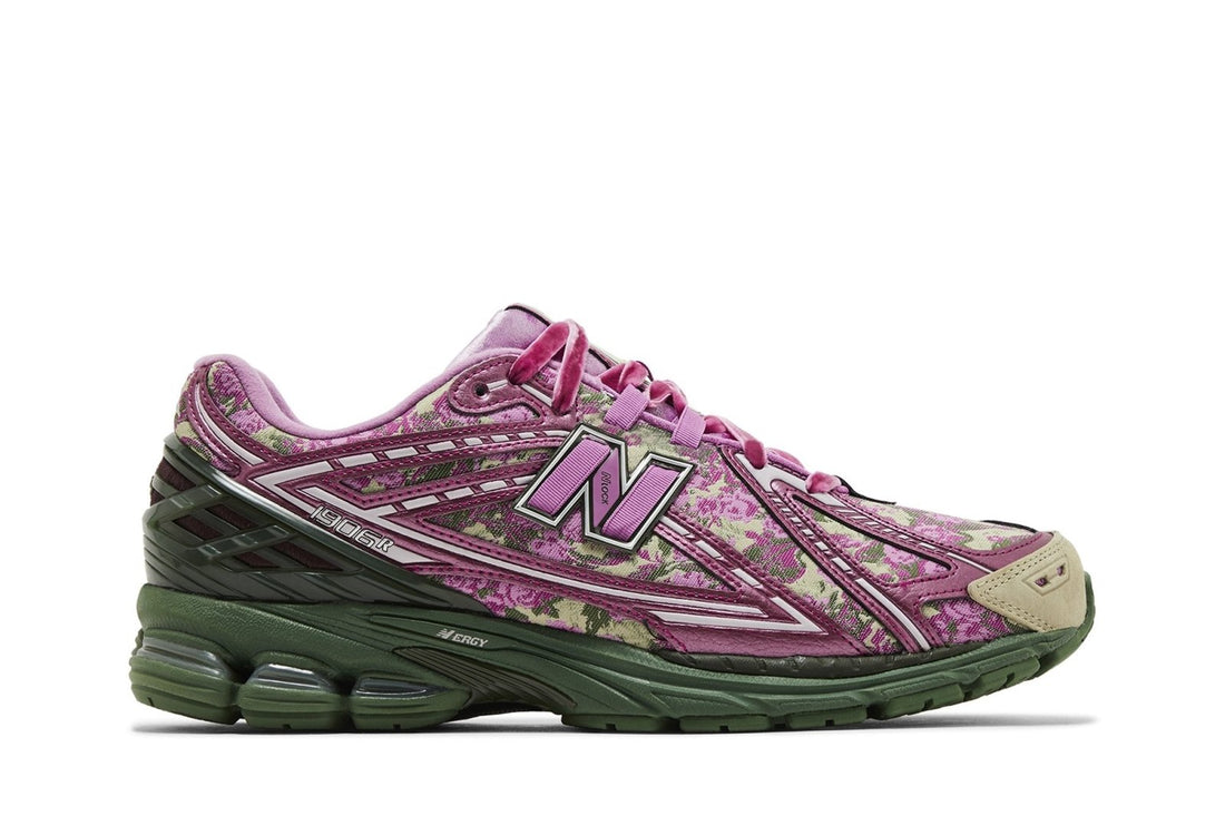 Tênis New Balance 1906R x Jack Harlow Fatigue Green Light Purple Metallic Rosa - New Balance - M1906RJH