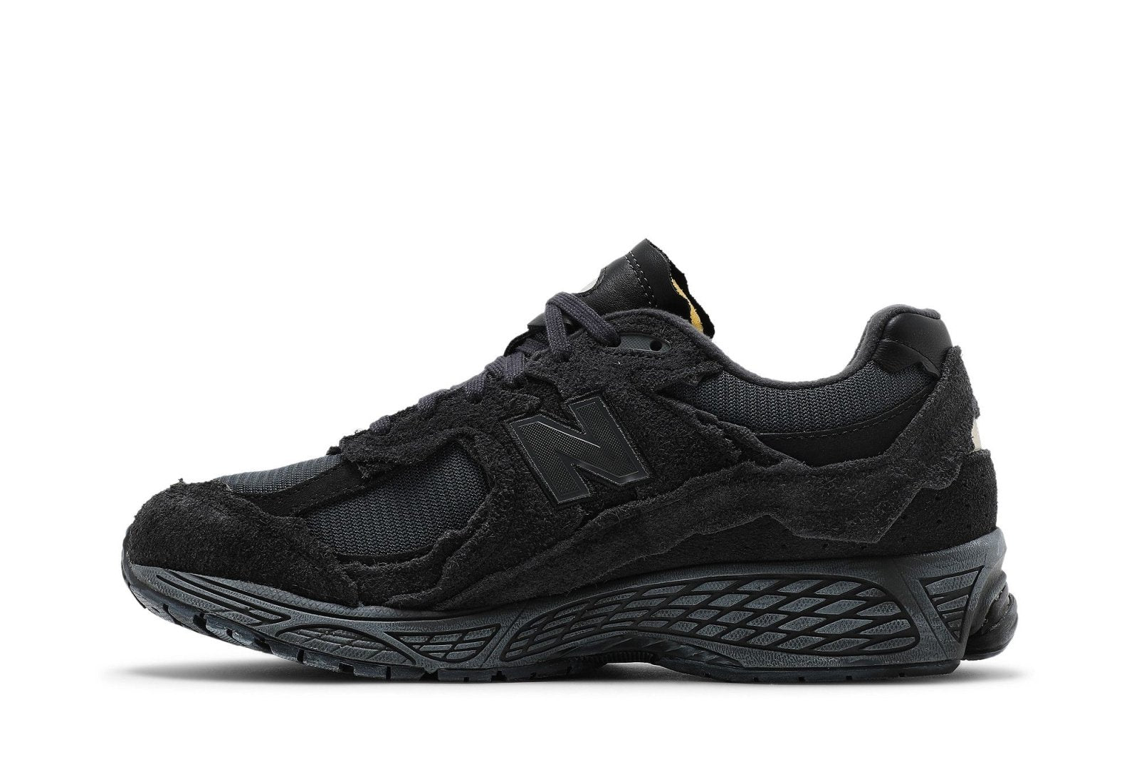 Tênis New Balance 2002R Protection Pack Phantom Cinza Camurça Mesh Preto - LK - m2002rdb
