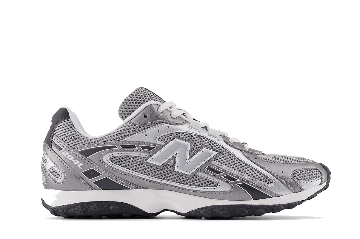 Tênis New Balance 204L Dark Silver Metallic Cinza