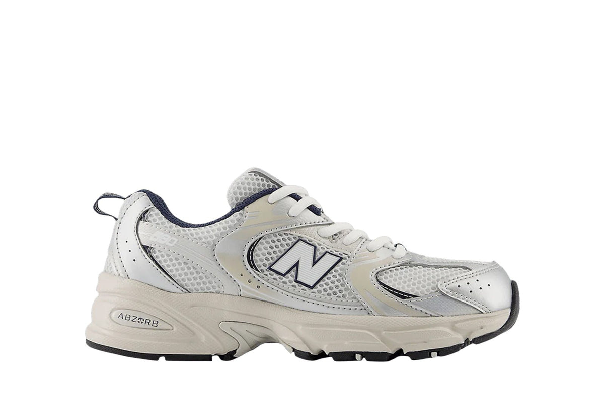 Tênis New Balance 530 Kids Summer Fog Navy Cinza