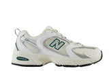 Tênis New Balance 530 Sea Salt White Marsh Green Branco - New Balance - MR530SX