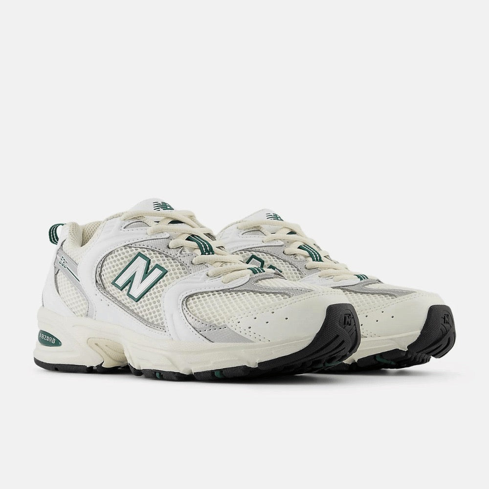 Tênis New Balance 530 Sea Salt White Marsh Green Branco - New Balance - MR530SX