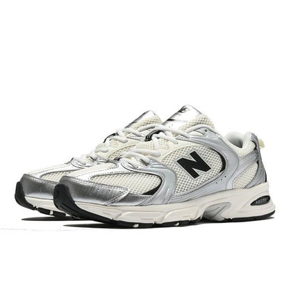 Tênis New Balance 530 Silver Black Cinza - New Balance - MR530GMT