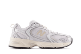 New Balance New Balance 530 'Silver Metallic Linen' tênis em bege original na LK Sneakers
