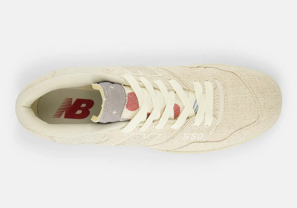 Tênis New Balance 550 Sashiko Pack Linen Bege - New Balance - BB550THA