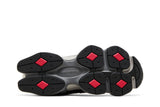 Vista traseira do New Balance New Balance 9060 Black Castlerock Grey mostrando calcanheira e detalhes do solado