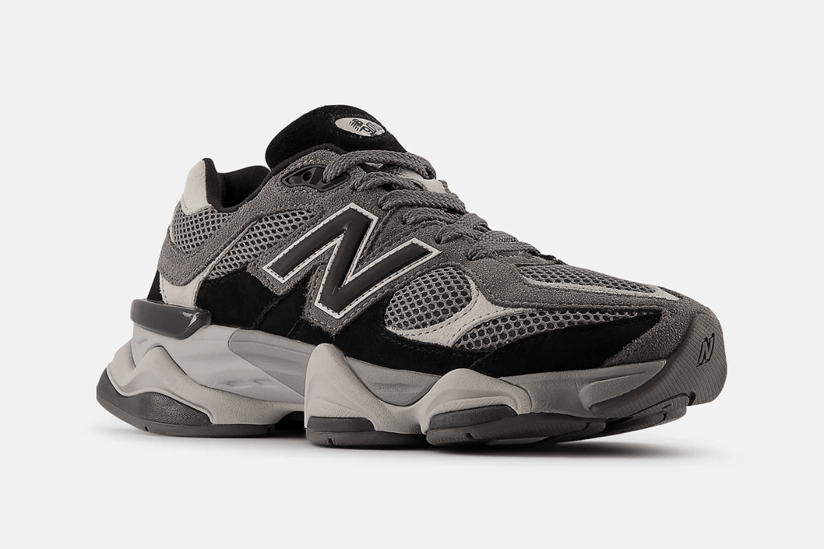 Tênis New Balance 9060 Black Castlerock Preto | LK Sneakers