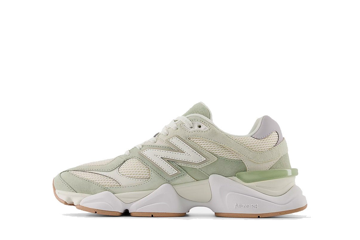 Tênis New Balance 9060 Garter Snake Pearl Grey Verde - New Balance - 43774078387960