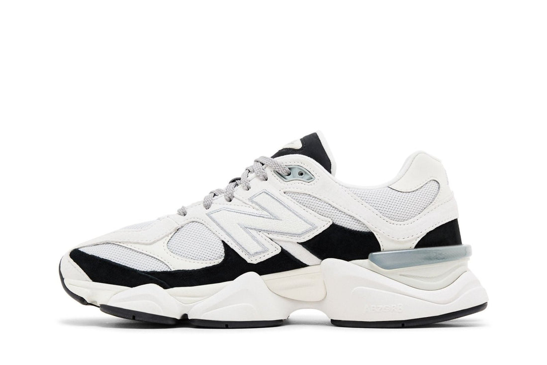 Tênis New Balance 9060 Reflection Black Suede Branco - New Balance - U9060JBB - 1