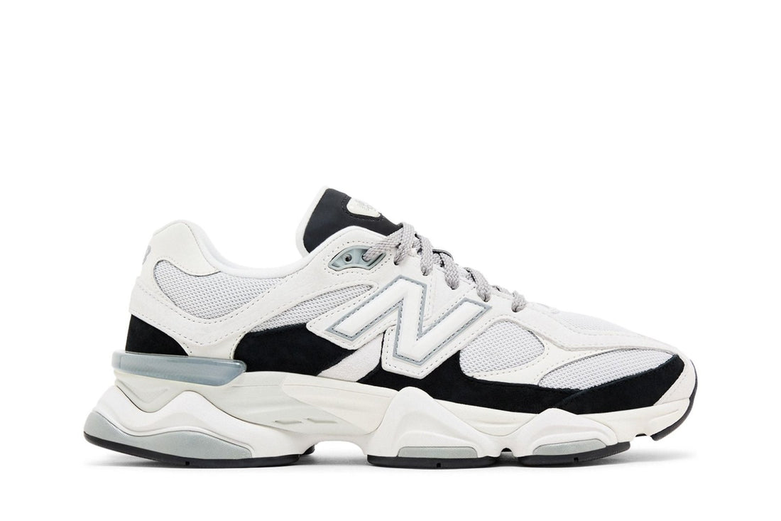 Tênis New Balance 9060 Reflection Black Suede Branco - New Balance - U9060JBB - 1
