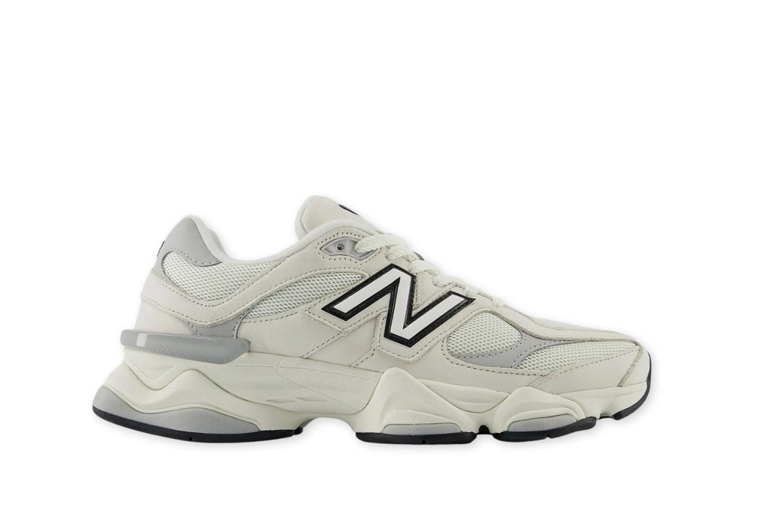 Tenis New Balance 9060 Sea Salt Raincloud Cinza - New Balance - U9060ZGF