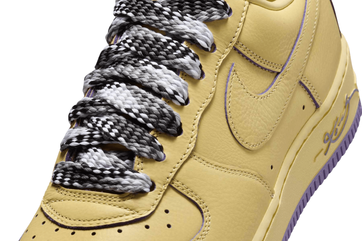 Tênis Nike Air Force 1 Low Protro Kobe Bryant Mamba Mentality Amarelo - Nike - HV9408 - 700 - 1