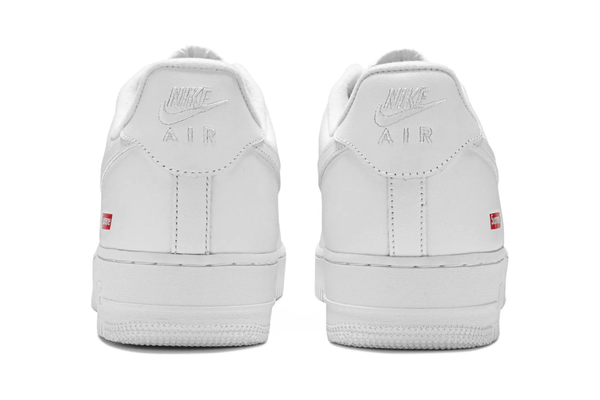 Supreme x Nike Air Force 1 Low White | LK Sneakers Supreme x Nike Air Force 1 Low White | LK Sneakers