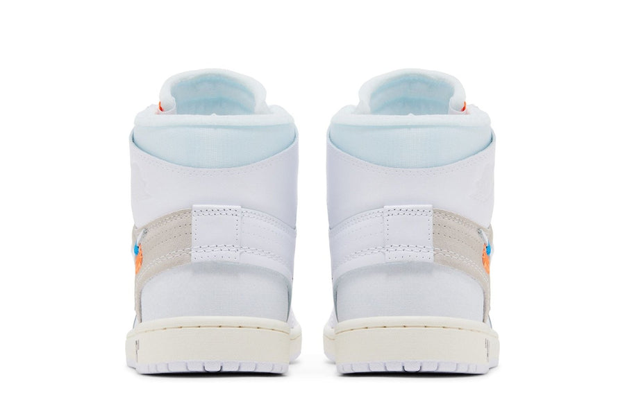 Tênis Nike Air Jordan 1 High Virgil Abloh Archive x Alaska Branco