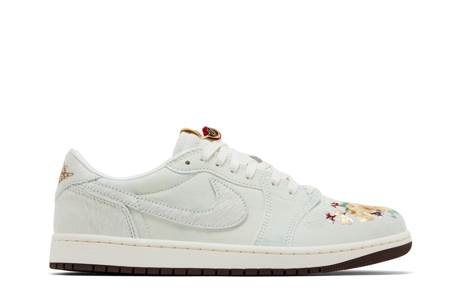 Tênis Nike Air Jordan 1 Low OG Chinese New Year 2026 Cinza por R