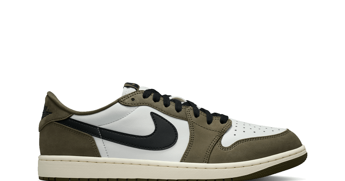 Tênis Nike Air Jordan 1 Low OG Olive Verde por R$ 2.499,99 em até