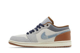 Tênis Nike Air Jordan 1 Low SE Repaired Denim Swoosh Azul