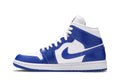 Tênis Nike Air Jordan 1 Mid Kentucky Blue Azul - Jordan - 