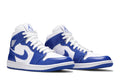 Tênis Nike Air Jordan 1 Mid Kentucky Blue Azul - Jordan - 