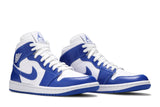 Tênis Nike Air Jordan 1 Mid Kentucky Blue Azul - Jordan - 