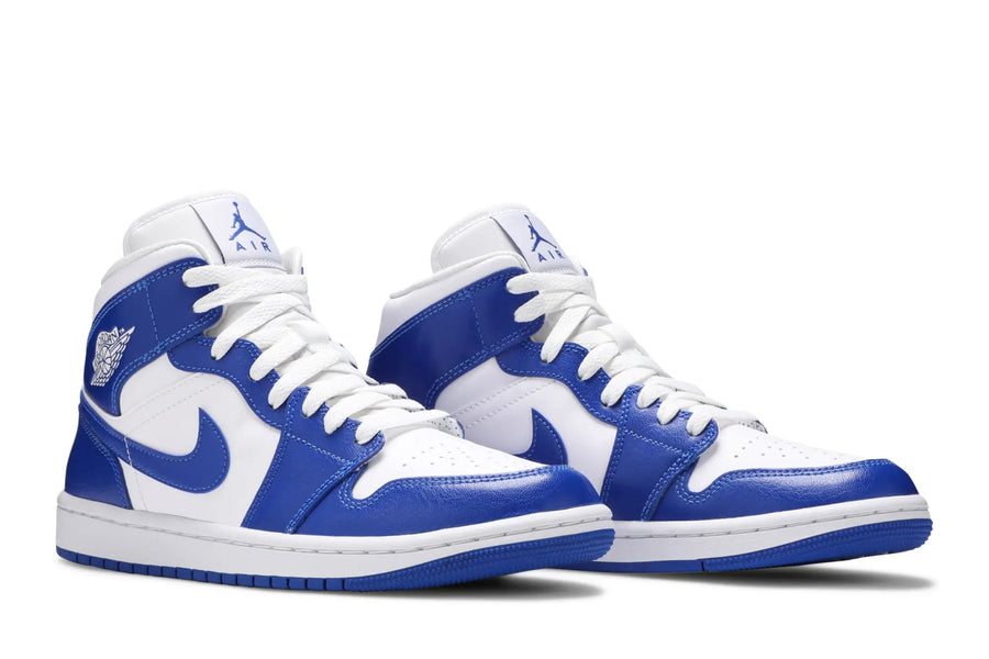 Tênis Nike Air Jordan 1 Mid Kentucky Blue Azul - Jordan - 