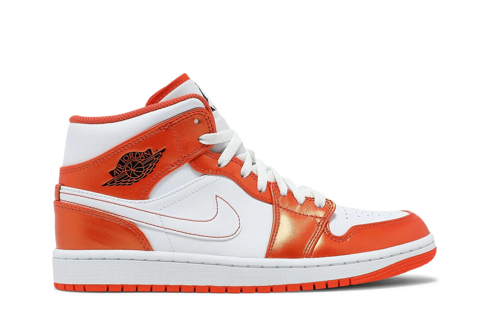 Tênis Nike Air Jordan 1 Mid SE Electro Orange Laranja - Jordan - 