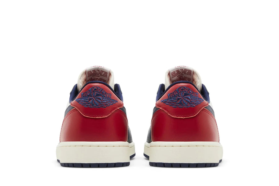 Tênis Nike Air Jordan 1 Retro Low OG Howard University Vermelho