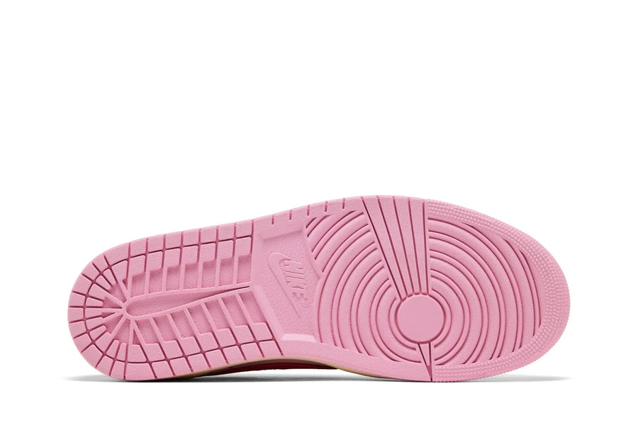 Tênis Nike Air Jordan 1 Retro Low OG SP Travis Scott Sail Tropical Pink Rosa