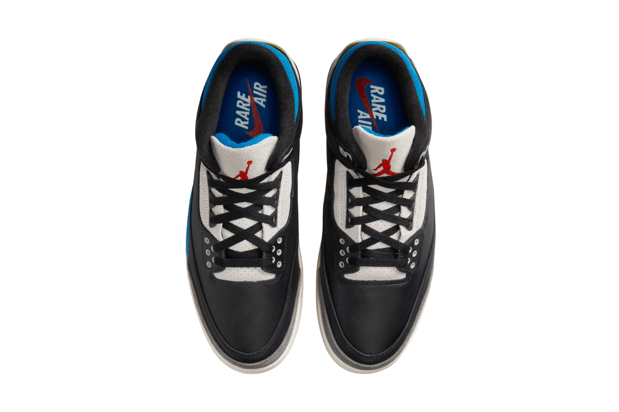 Tênis Nike Air Jordan 3 OG Rare Air Preto - Jordan - IB8967 - 004 - 1