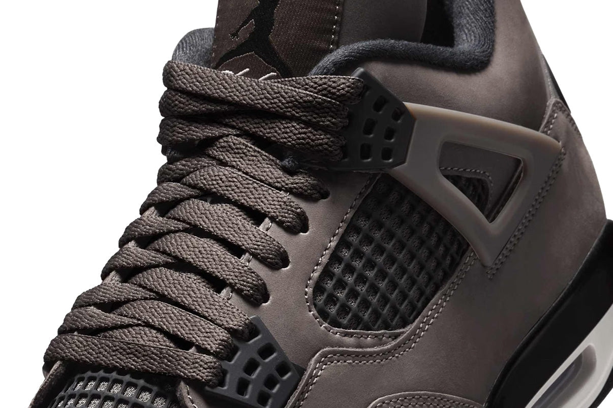Tênis Nike Air Jordan 4 Cave Stone and Black Marrom - LK