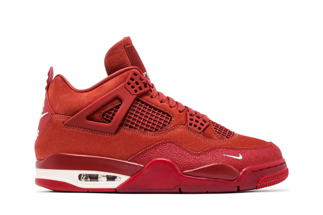 Tênis Nike Air Jordan 4 Retro OG SP Brick By Brick Camurça Firewood Vermelho - Jordan - 